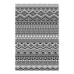 Aztec Pattern Design Shower Curtain 48  X 72  (small)  by BangZart