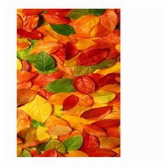 Leaves Texture Large Garden Flag (two Sides) by BangZart