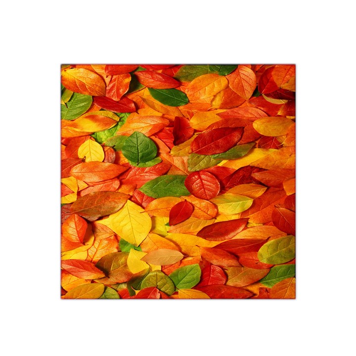 Leaves Texture Satin Bandana Scarf