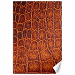 Crocodile Skin Texture Canvas 24  x 36  23.35 x34.74  Canvas - 1