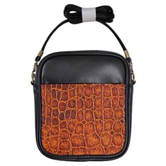 Crocodile Skin Texture Girls Sling Bags by BangZart