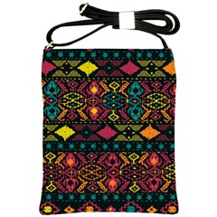 Bohemian Patterns Tribal Shoulder Sling Bags