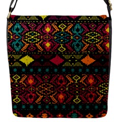 Bohemian Patterns Tribal Flap Messenger Bag (s)