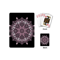 Ornate Mandala Playing Cards (mini)  by Valentinaart