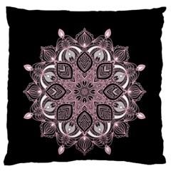 Ornate Mandala Standard Flano Cushion Case (two Sides)