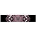 Ornate mandala Flano Scarf (Small) Back