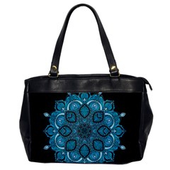 Ornate Mandala Office Handbags by Valentinaart