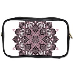 Ornate Mandala Toiletries Bags by Valentinaart