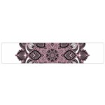 Ornate mandala Flano Scarf (Small) Back