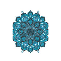 Ornate Mandala Shower Curtain 48  X 72  (small)  by Valentinaart