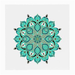 Ornate Mandala Medium Glasses Cloth (2-side) by Valentinaart