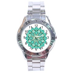 Ornate mandala Stainless Steel Analogue Watch