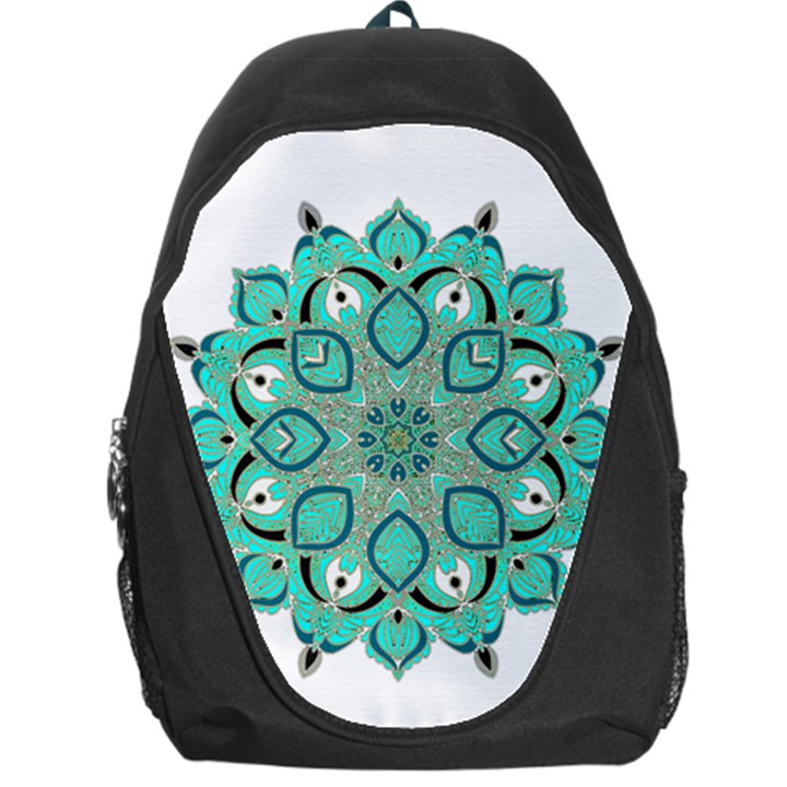Ornate mandala Backpack Bag