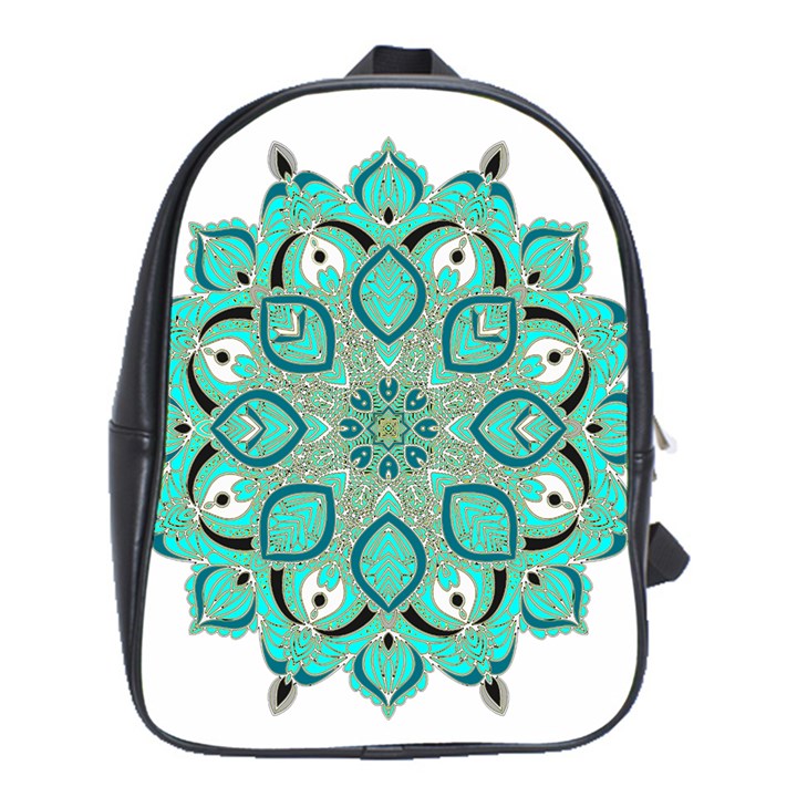 Ornate mandala School Bags (XL) 