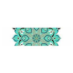 Ornate mandala Satin Scarf (Oblong)