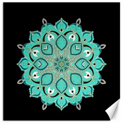 Ornate Mandala Canvas 16  X 16   by Valentinaart