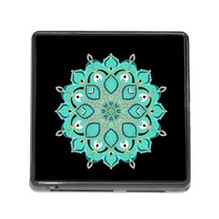 Ornate Mandala Memory Card Reader (square) by Valentinaart