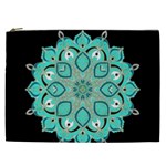 Ornate mandala Cosmetic Bag (XXL)  Front