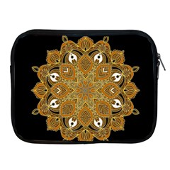 Ornate Mandala Apple Ipad 2/3/4 Zipper Cases by Valentinaart