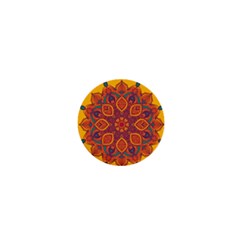 Ornate Mandala 1  Mini Buttons