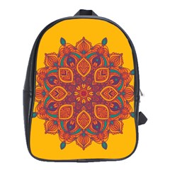 Ornate Mandala School Bags (xl)  by Valentinaart
