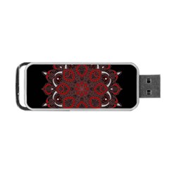 Ornate Mandala Portable Usb Flash (two Sides) by Valentinaart