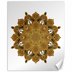 Ornate Mandala Canvas 16  X 20  