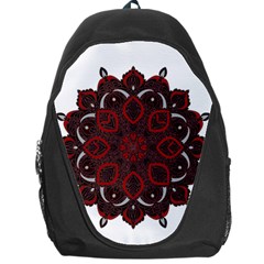 Ornate Mandala Backpack Bag by Valentinaart