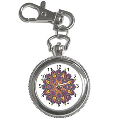 Ornate Mandala Key Chain Watches by Valentinaart