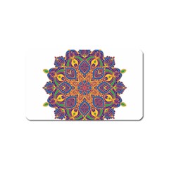 Ornate Mandala Magnet (name Card) by Valentinaart