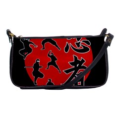 Ninja Shoulder Clutch Bags by Valentinaart