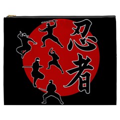 Ninja Cosmetic Bag (xxxl)  by Valentinaart