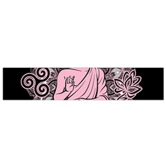 Ornate Buddha Flano Scarf (small) by Valentinaart