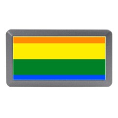 Pride Rainbow Flag Memory Card Reader (mini) by Valentinaart
