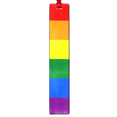 Pride Rainbow Flag Large Book Marks by Valentinaart