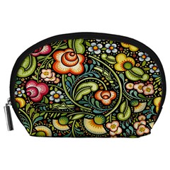 Bohemia Floral Pattern Accessory Pouches (large) 