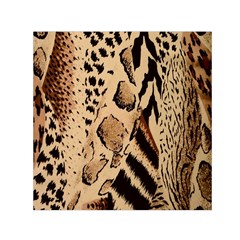 Animal Fabric Patterns Small Satin Scarf (square)