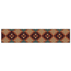 Knitted Pattern Flano Scarf (small)