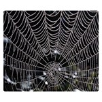 Spider Web Wallpaper 14 Double Sided Flano Blanket (Small)  50 x40  Blanket Back