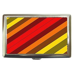 Abstract Bright Stripes Cigarette Money Cases by BangZart