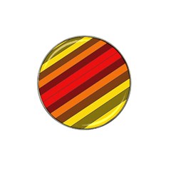 Abstract Bright Stripes Hat Clip Ball Marker by BangZart