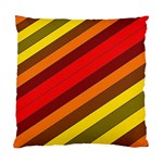 Abstract Bright Stripes Standard Cushion Case (Two Sides) Back