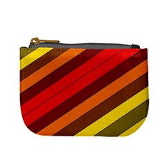 Abstract Bright Stripes Mini Coin Purses by BangZart