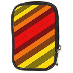 Abstract Bright Stripes Compact Camera Cases by BangZart