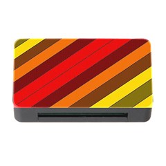 Abstract Bright Stripes Memory Card Reader With Cf by BangZart