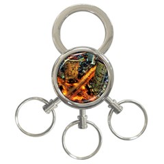 Hdri City 3-ring Key Chains by BangZart