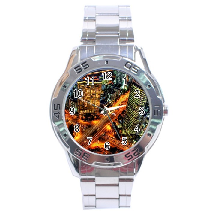 Hdri City Stainless Steel Analogue Watch