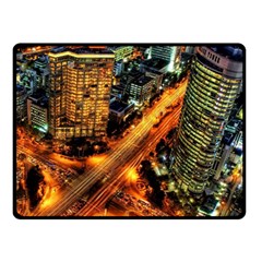 Hdri City Double Sided Fleece Blanket (small) 