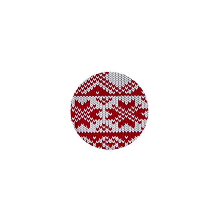 Crimson Knitting Pattern Background Vector 1  Mini Buttons