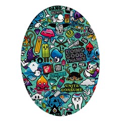 Comics Ornament (oval) by BangZart